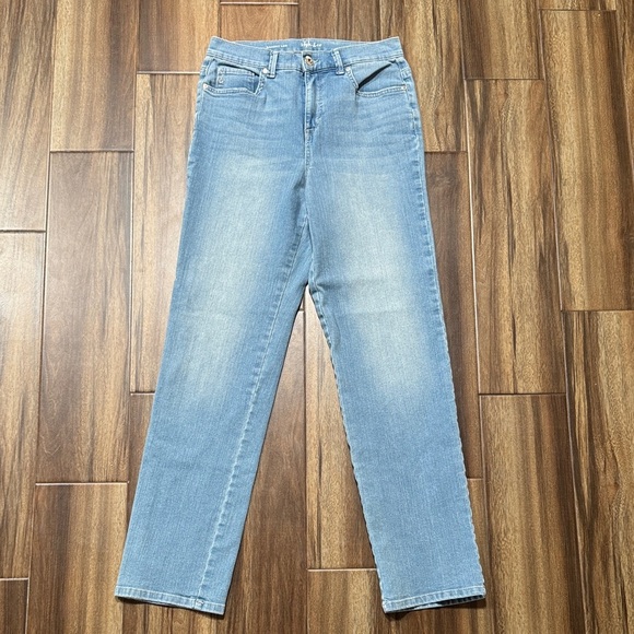 Style & Co. High Rise Straight Leg Jeans 6 - Picture 2 of 16